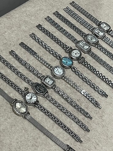 Vintage Silver Yeni Kadın Saat