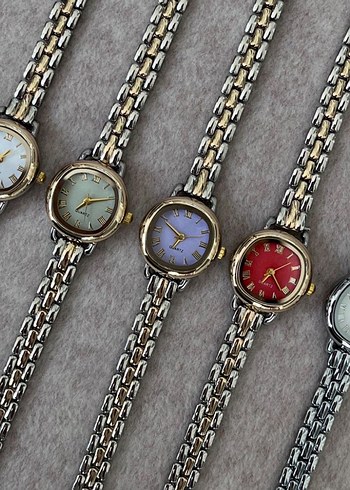 Beden çeşitli Renk Vintage Kadın Kol Saati