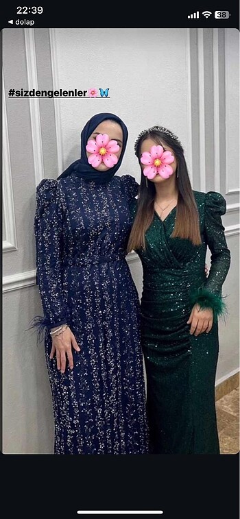 Taşlı abiye