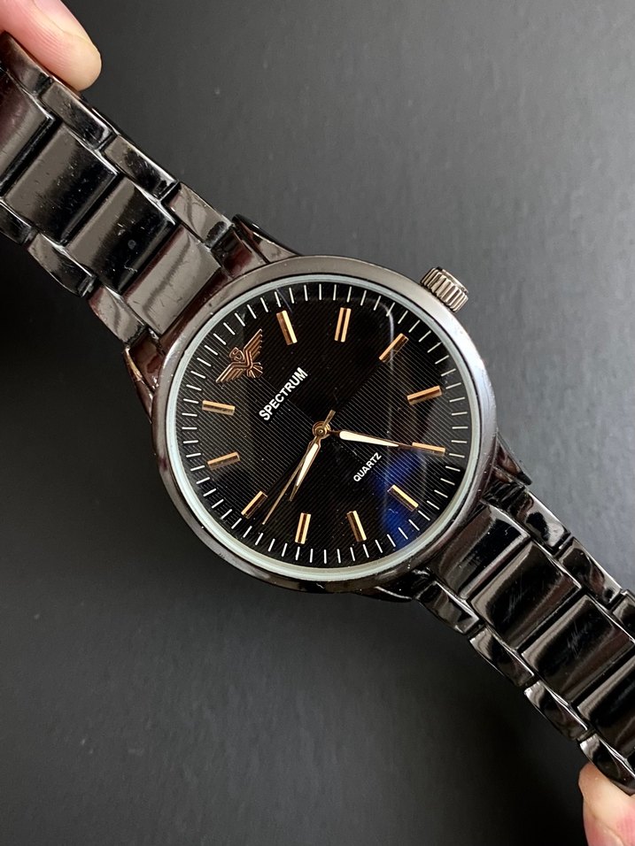 Orijinal Spectrum Saat Siyah - Görsel 2