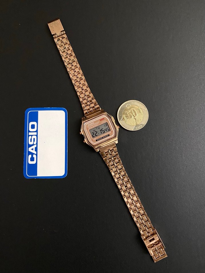 Casio A159W Vintage Japan Mini - Görsel 3