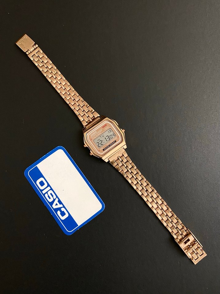 Casio A159W Vintage Japan Mini - Görsel 5