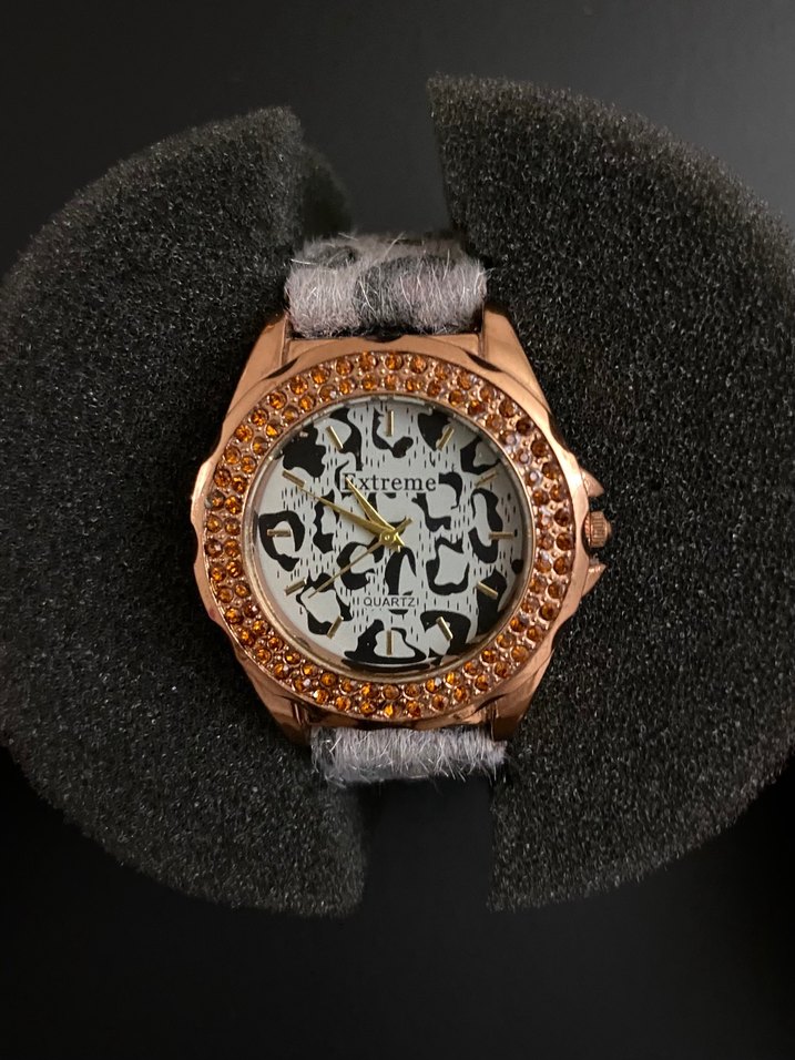 Orijinal Leopar Desenli Saat Bayan - Görsel 4