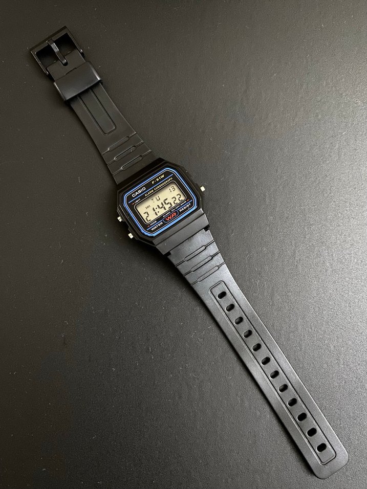 Casio F-91W Vintage - Görsel 5