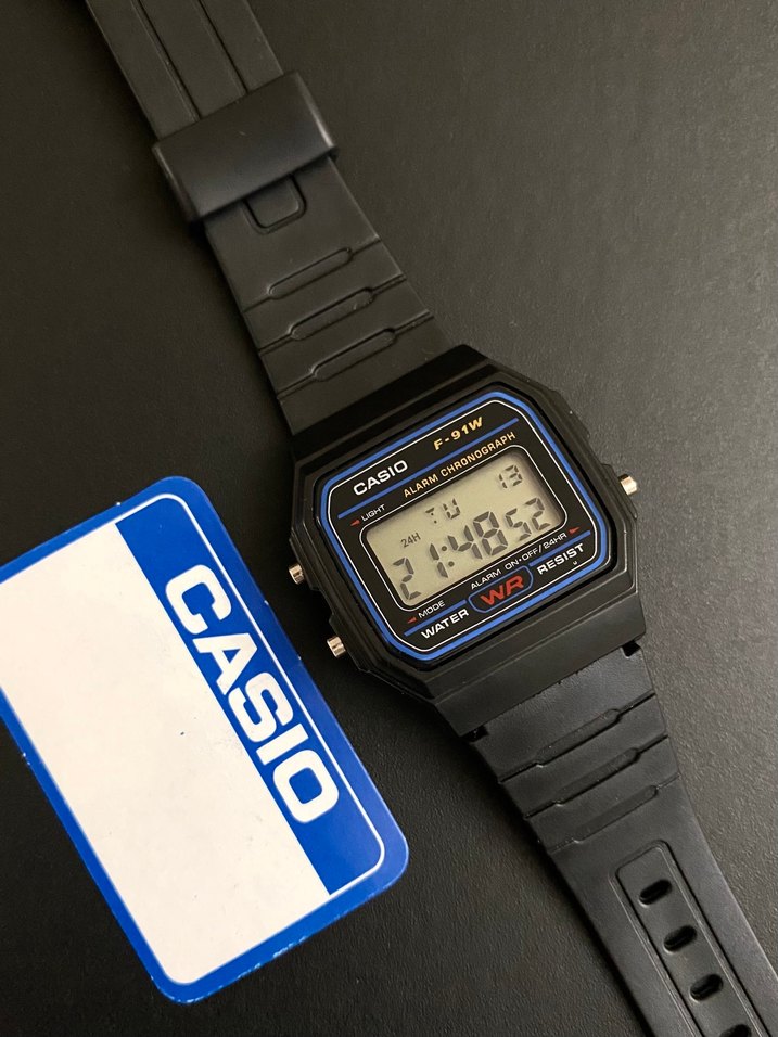 Casio F-91W Vintage - Görsel 2