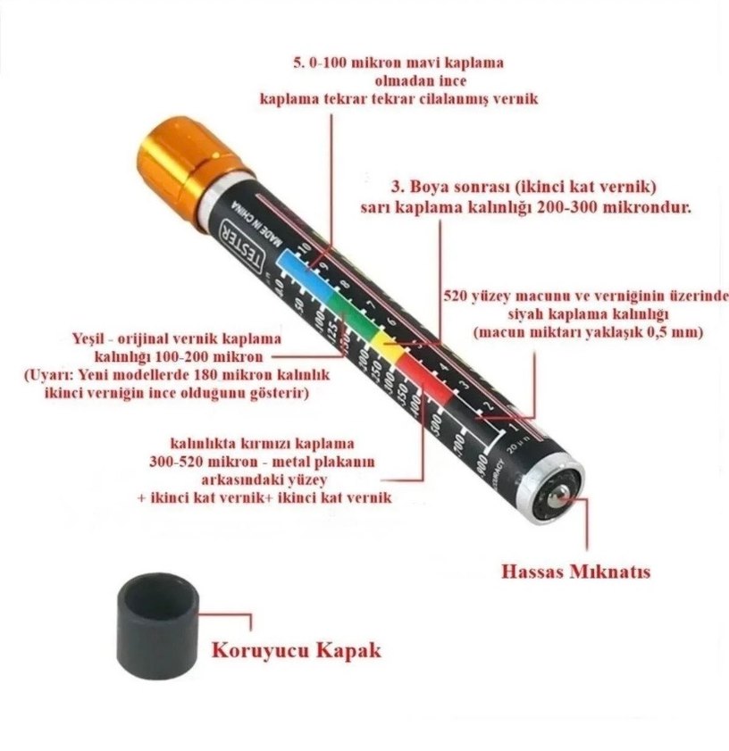 Araç Macun Tespit Cihazı - Görsel 2