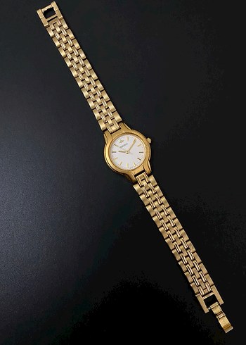 Orijinal Seiko Kadın Saat Altın Renk - Görsel 4