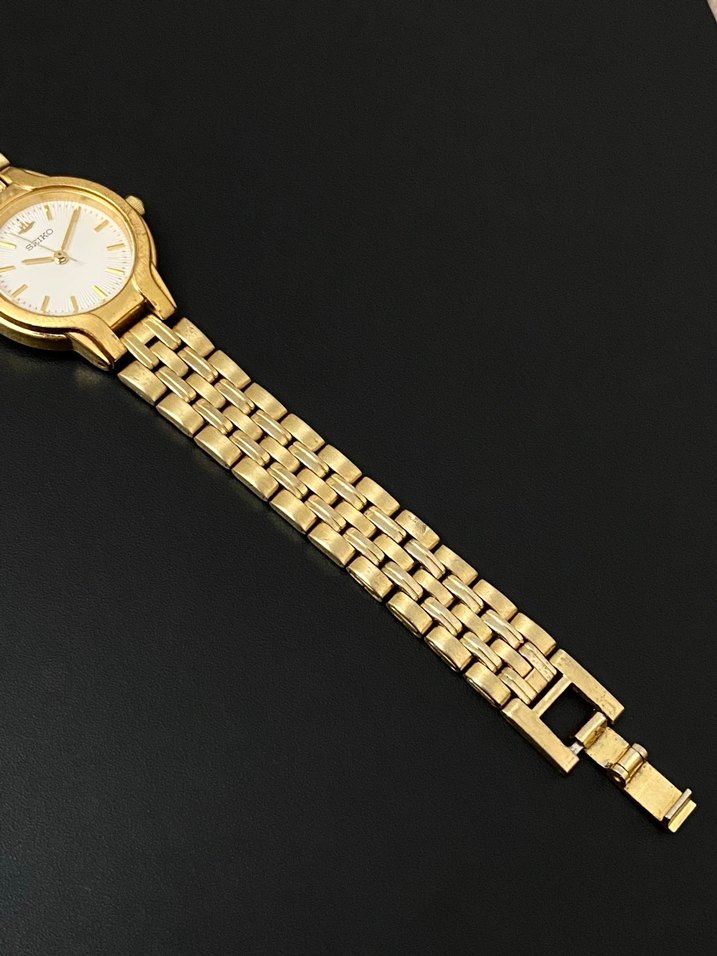 Orijinal Seiko Kadın Saat Altın Renk - Görsel 3