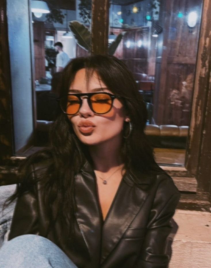 Orijinal Turuncu Gözlük UV Filtreli - Görsel 3