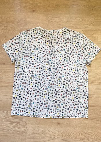 Orijinal Koton Pamuklu T-Shirt - Görsel 3