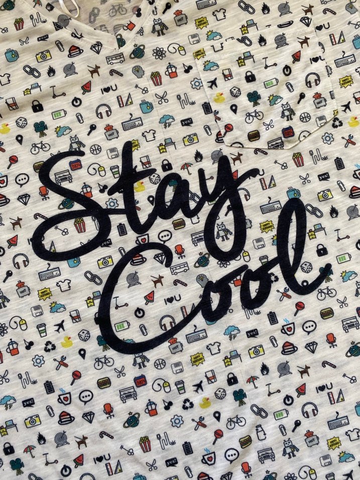 Orijinal Koton Pamuklu T-Shirt - Görsel 2