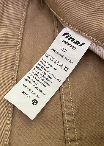 Orijinal Final Okulları Pantolon S - Görsel 5