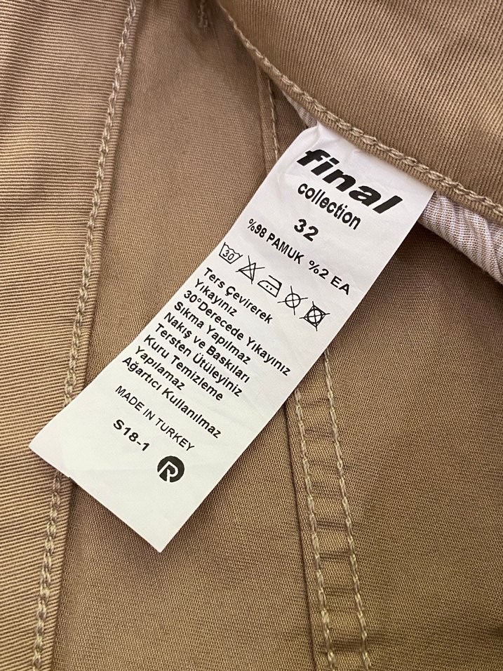 Orijinal Final Okulları Pantolon S - Görsel 5