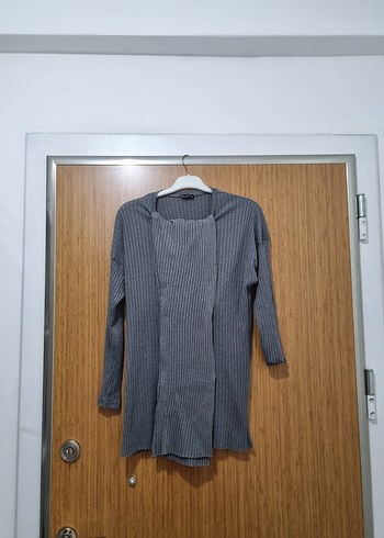 Gri Kadın Uzun Kollu Triko takim - Görsel 2