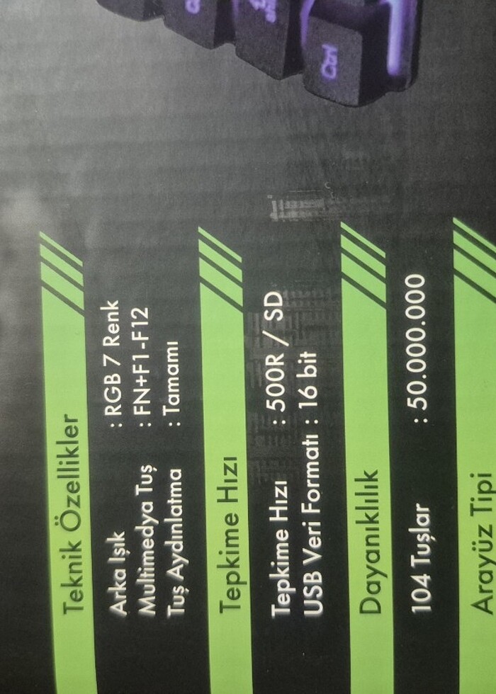 Getorix klavye - Görsel 4