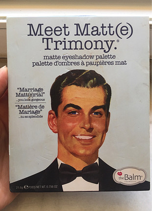 The Balm Meet Matte Trimony 