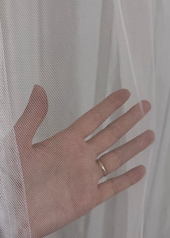 Beyaz Modern Desensiz Perde - Görsel 4