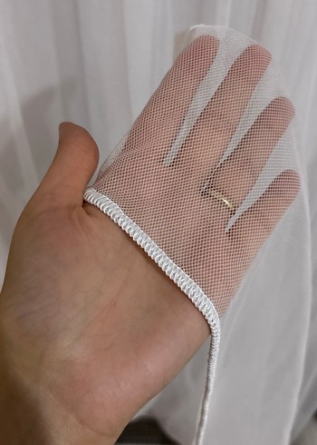 Beyaz Modern Desensiz Perde - Görsel 5