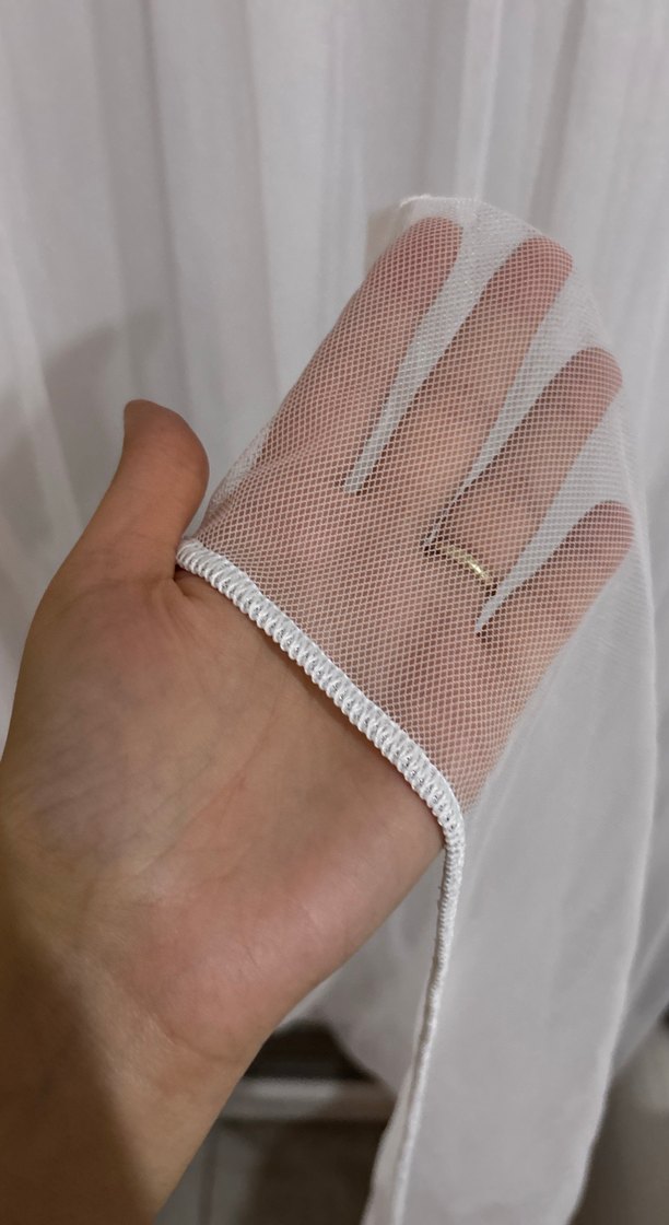 Beyaz Modern Desensiz Perde - Görsel 5