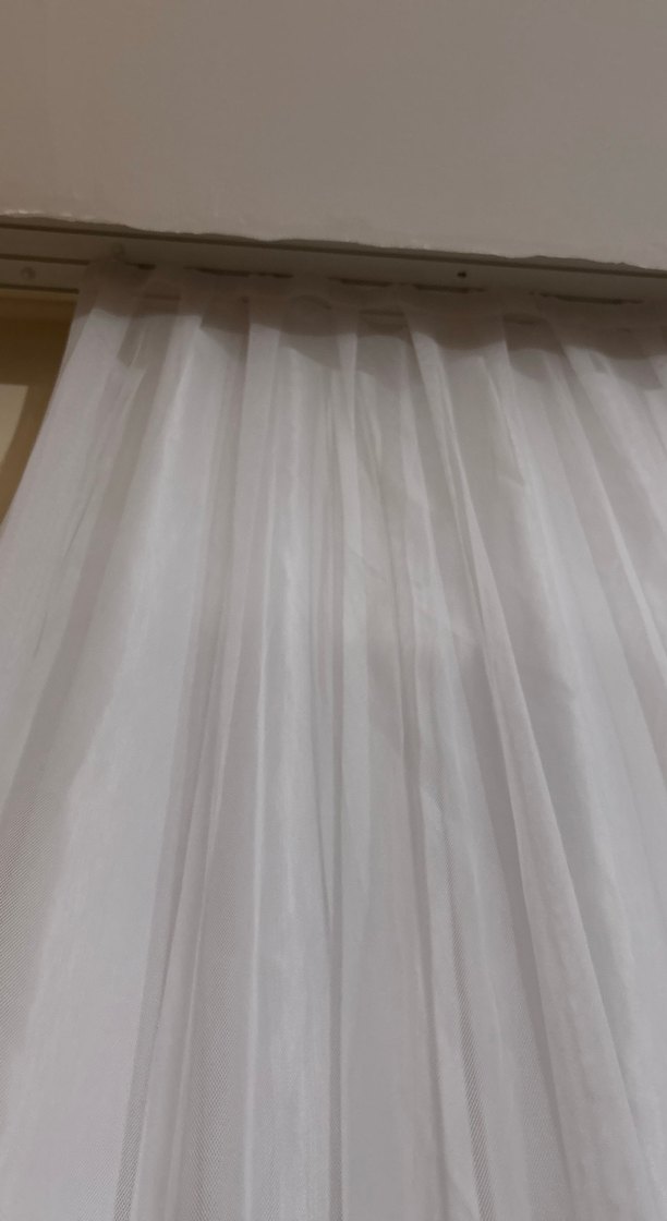 Beyaz Modern Desensiz Perde - Görsel 3