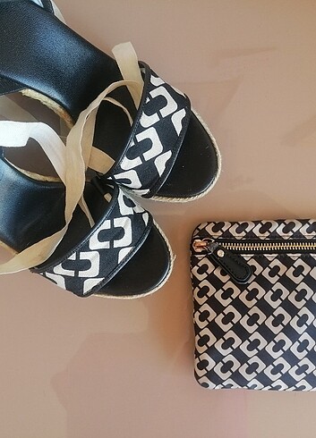 DVF HASIR DOLGU TOPUK Ayakkabı & S-Bag