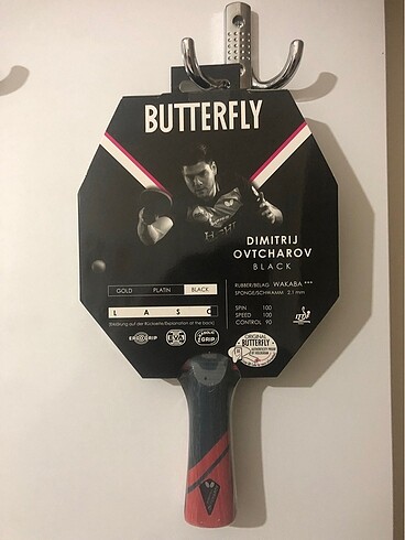 Butterfly black raket