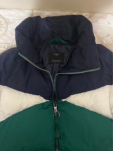Bershka Bersha Kalın Mont L beden