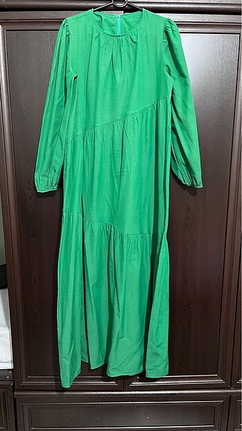 s Beden Trendyol Modest Uzun Tesettür Elbise