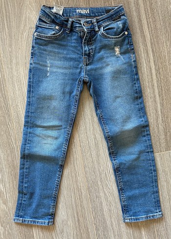 Erkek Çocuk Mavi Denim Pantolon