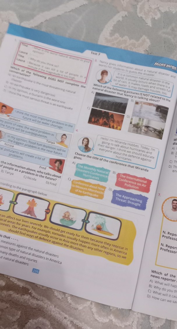 More More 8 İngilizce Test Kitabı - Görsel 4