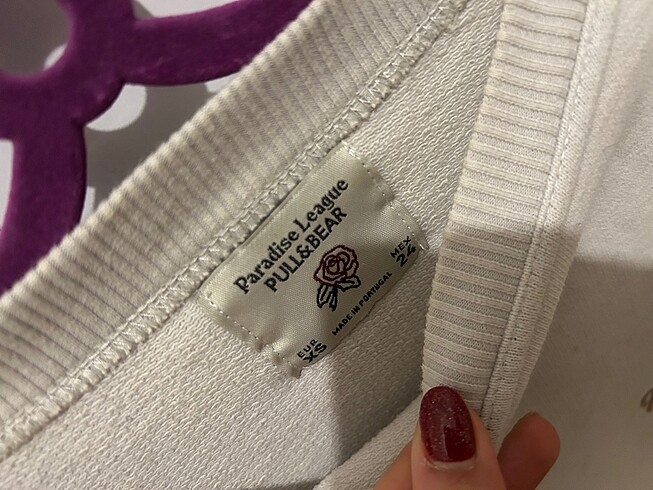 xs Beden Oversize pull and bear hoodie