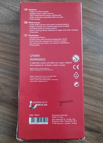 Boya seti - Görsel 7