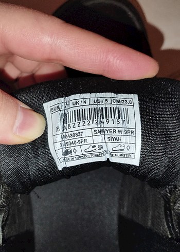 Kinetix Siyah Kadın Spor Ayakkabı - Görsel 8