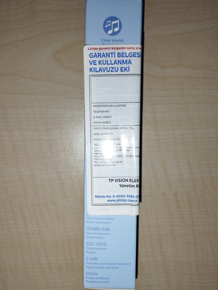 Philips Kablolu Kulak İçi Kulaklık - Görsel 3