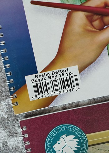 Büyük boy resim defteri - Görsel 7