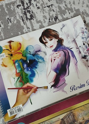 Büyük boy resim defteri - Görsel 6