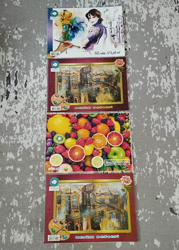 Büyük boy resim defteri