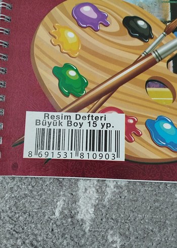 Büyük boy resim defteri - Görsel 3