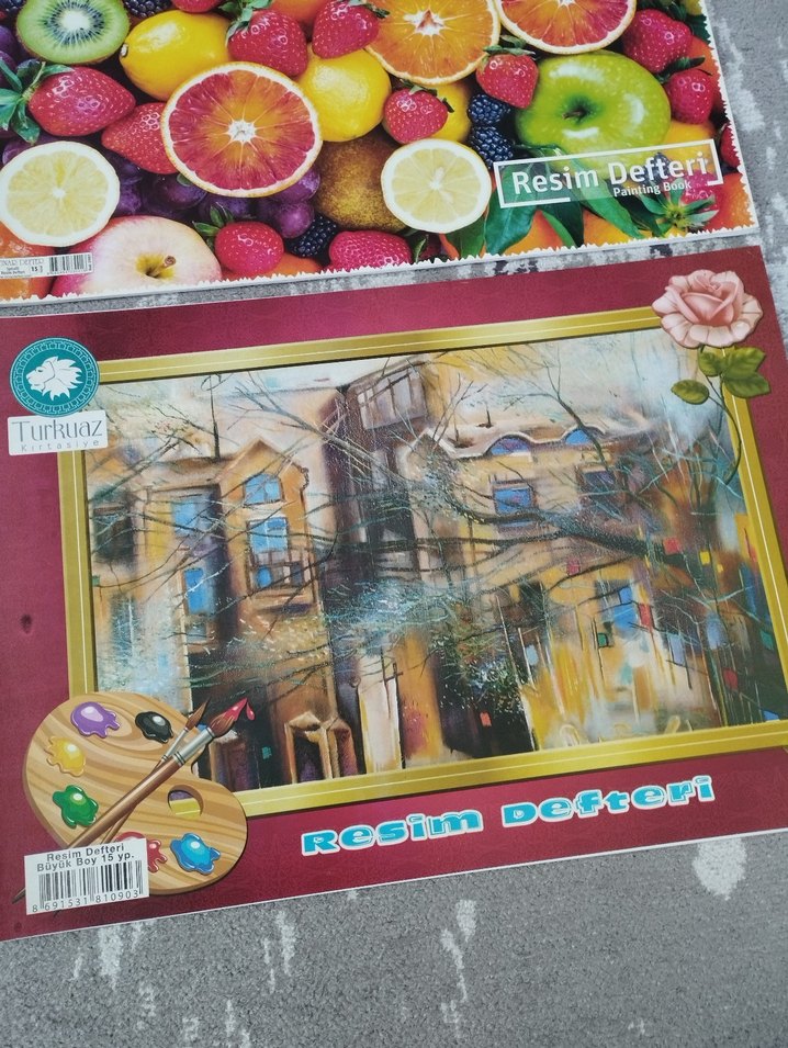 Büyük boy resim defteri - Görsel 2