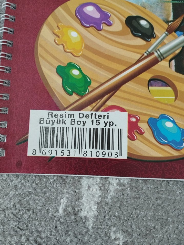 Büyük boy resim defteri - Görsel 3