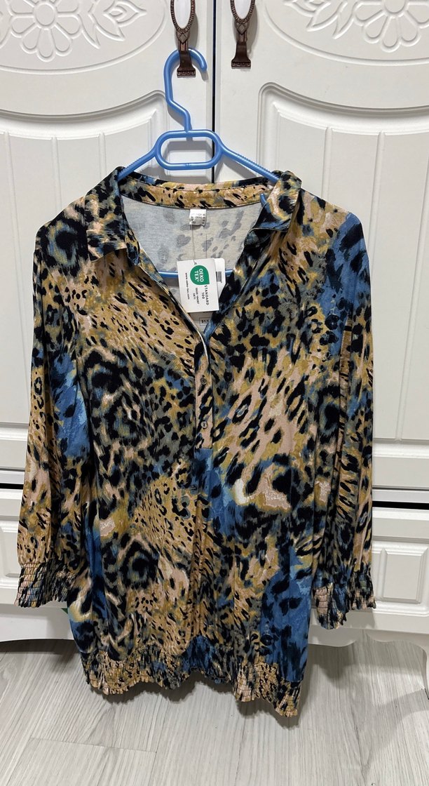 Uzun Kollu, Bağlamalı Desenli  badi kalitesi muhteşemmmmmm - Görsel 5