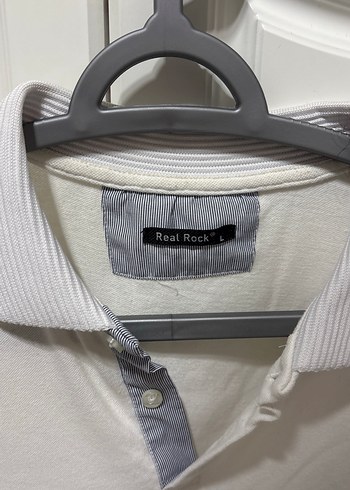 Erkek Beyaz Polo Yaka Kısa Kollu Tişört - Görsel 3