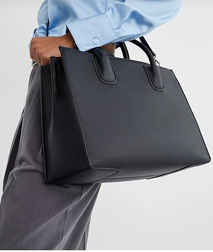Stradivarius Sert tote stradivarius çanta
