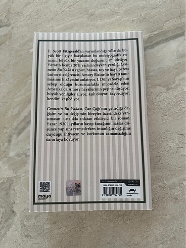 Beden Renk F. Scott Fitzgerald - Cennetin Bu Yakası