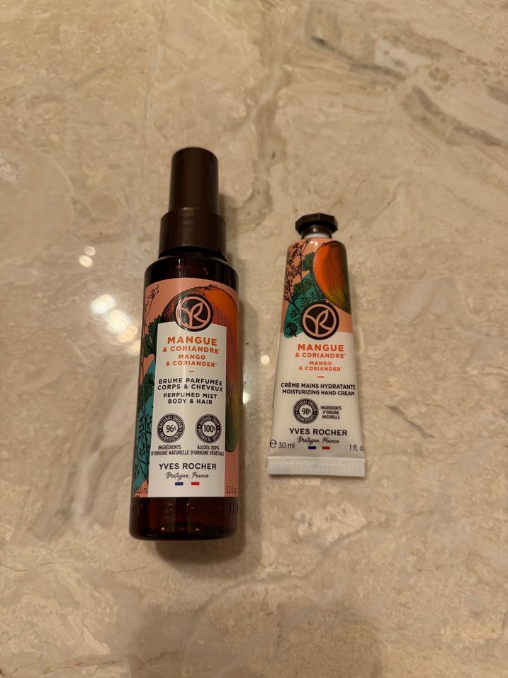 Yves Rocher saç ve vücut spreyi ve el kremi seti - Görsel 2