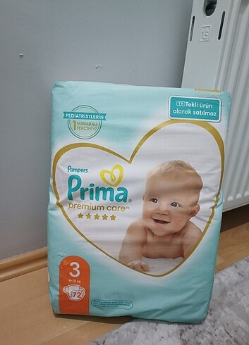 Prima premium care 3 numara bebek bezi 
