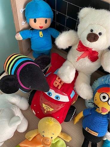 Peluş ve örgü oyuncaklar