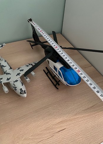 Beyaz Model Helikopter ve Uçak Seti