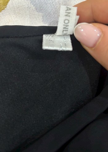 Siyah Bol  Kadın Pantolon - Görsel 3