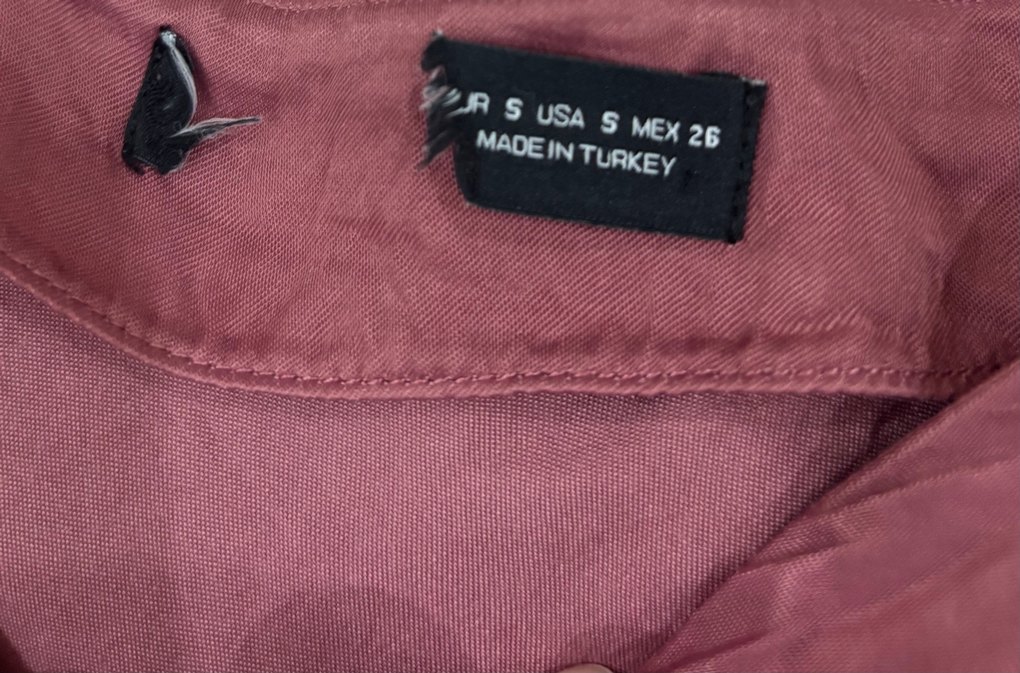 Gül kurusu Kadın Uzun Saten Etek - Görsel 3